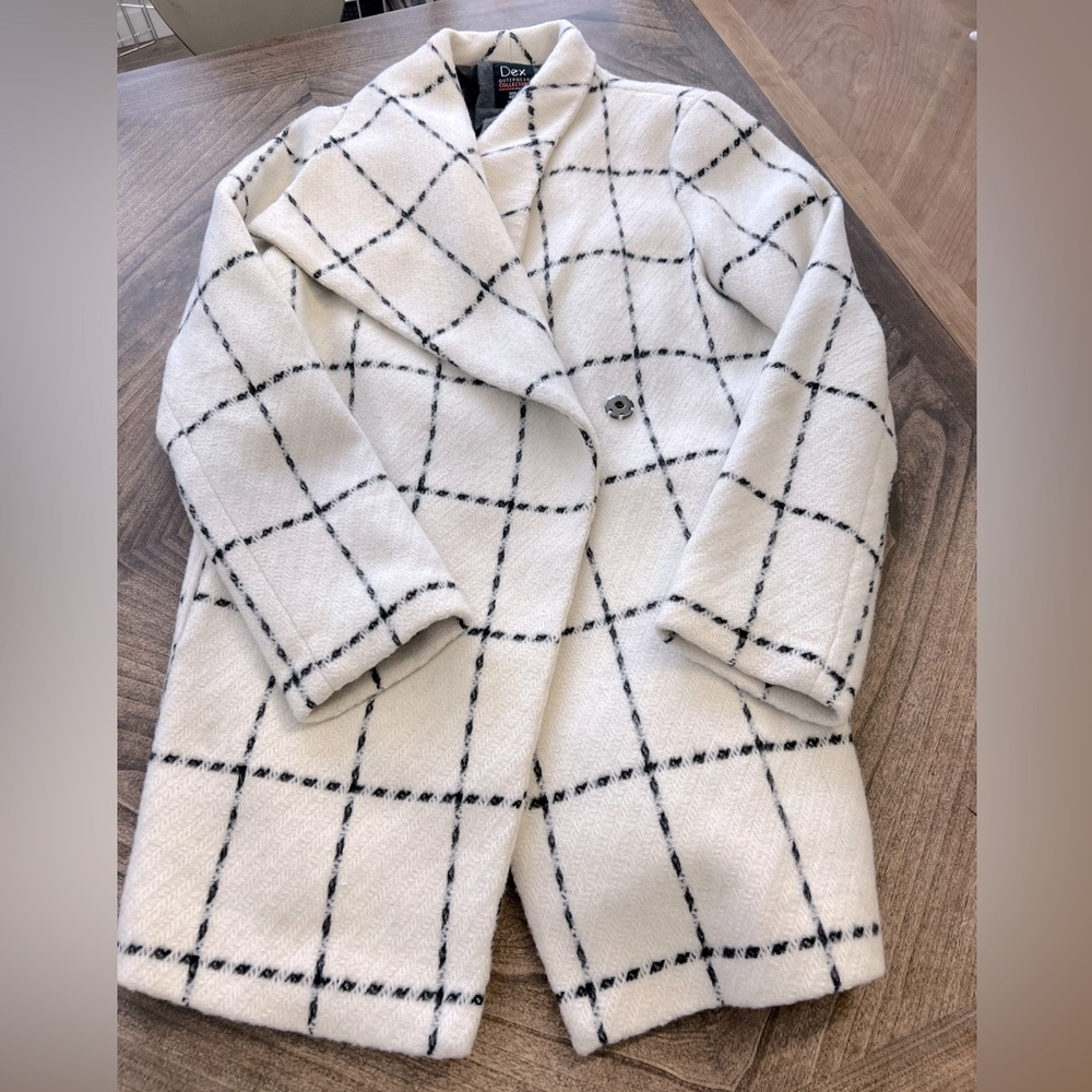 DEX NWOT double breasted jacket